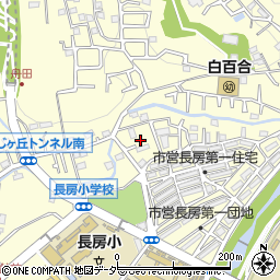 東京都八王子市長房町128周辺の地図