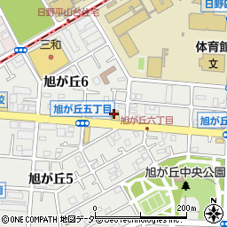 東京靴流通センター　日野旭が丘店周辺の地図