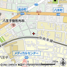東京都八王子市追分町1周辺の地図