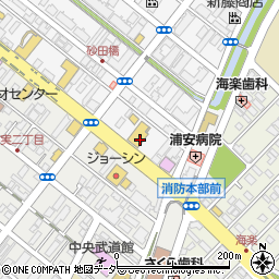千葉県浦安市北栄4丁目2周辺の地図