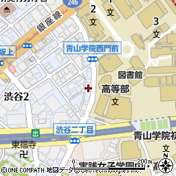 東京都渋谷区渋谷2丁目3-4周辺の地図