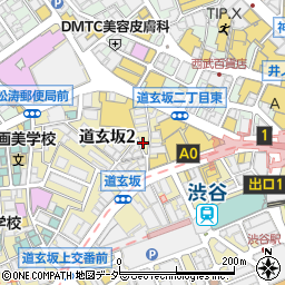壁の穴 渋谷本店周辺の地図