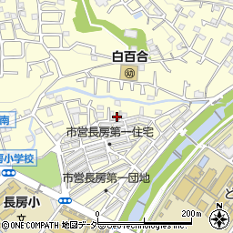 東京都八王子市長房町96周辺の地図
