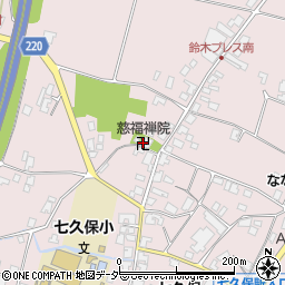 慈福禅院周辺の地図