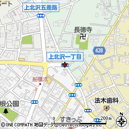 上北沢１周辺の地図