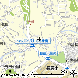 東京都八王子市長房町159周辺の地図