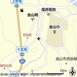 岐阜県下呂市金山町金山2232周辺の地図