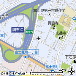 東京都調布市富士見町1丁目10-30周辺の地図