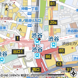 KAGURA ‐かぐら‐ 渋谷駅前店周辺の地図