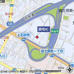 東京都調布市富士見町1丁目3-37周辺の地図