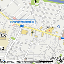 トヨタカローラ千葉　宮野木店周辺の地図