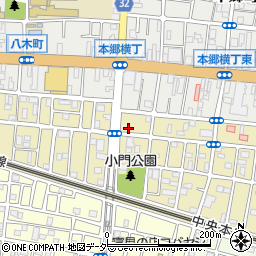 東京都八王子市小門町32周辺の地図