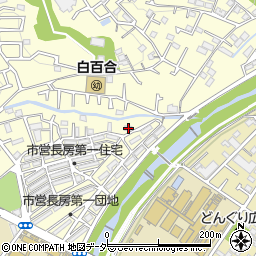 東京都八王子市長房町91周辺の地図