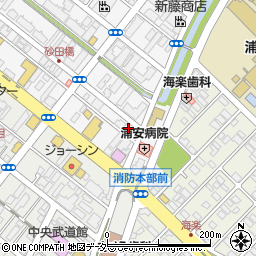 千葉県浦安市北栄4丁目3-31周辺の地図
