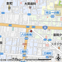 東京都八王子市横山町14周辺の地図