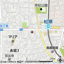 東京都世田谷区赤堤3丁目5-9周辺の地図