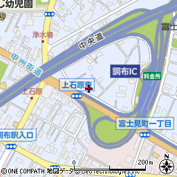 東京都調布市富士見町1丁目2-3周辺の地図