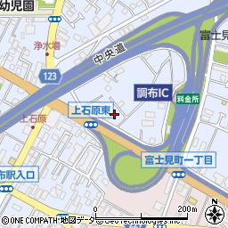 東京都調布市富士見町1丁目2-10周辺の地図