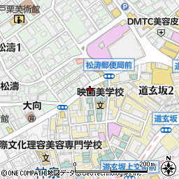 総合探偵社ガルエージェンシー　渋谷周辺の地図