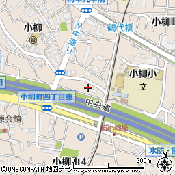 東京都府中市小柳町4丁目22周辺の地図