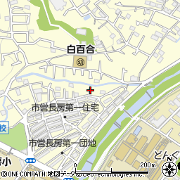 東京都八王子市長房町90周辺の地図