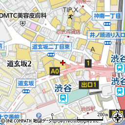 大東建託リーシング　渋谷店周辺の地図