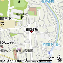 東京都世田谷区上祖師谷6丁目15-4周辺の地図