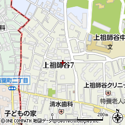 東京都世田谷区上祖師谷7丁目周辺の地図