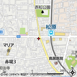 東京都世田谷区赤堤3丁目4-9周辺の地図