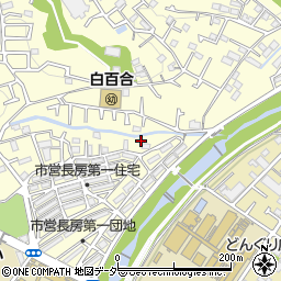東京都八王子市長房町90-1周辺の地図