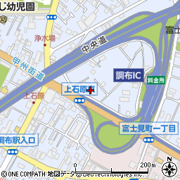 東京都調布市富士見町1丁目2周辺の地図