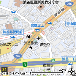 サウンドスタジオノア　渋谷１号店周辺の地図