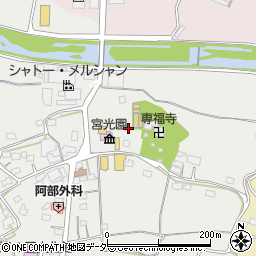 山梨県甲州市勝沼町下岩崎1736周辺の地図