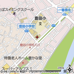 日野市　二小いなほ学童クラブ周辺の地図