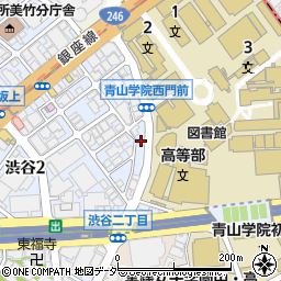 東京都渋谷区渋谷2丁目3-3周辺の地図