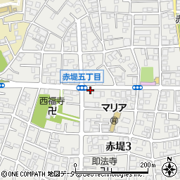東京都世田谷区赤堤周辺の地図