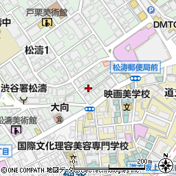 東京都渋谷区松濤1丁目29-11周辺の地図