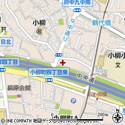 東京都府中市小柳町4丁目21周辺の地図