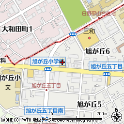 トヨタＳ＆Ｄ西東京　豊田店周辺の地図