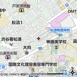 東京都渋谷区松濤1丁目29-15周辺の地図