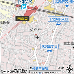 黒川食堂 下北沢店周辺の地図