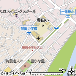 日野市　二小・たんぽぽ学童クラブ周辺の地図