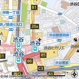 真希 渋谷店1号店周辺の地図