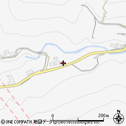 山梨県甲州市勝沼町深沢3464-1周辺の地図