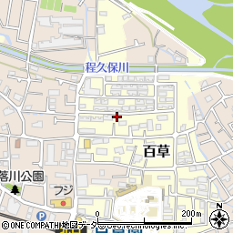 東京都日野市百草2064周辺の地図