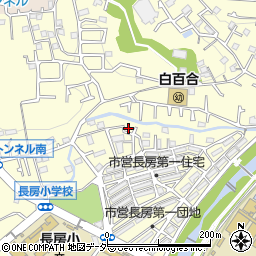 東京都八王子市長房町104-3周辺の地図