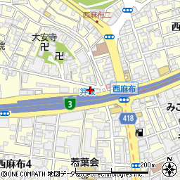 台湾東京（台湾小皿居酒屋）周辺の地図