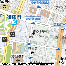 東京都港区芝大門1丁目1-32周辺の地図