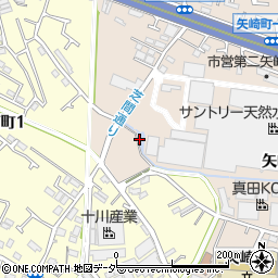 雑田堀親水公園周辺の地図