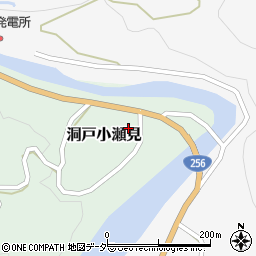 岐阜県関市洞戸小瀬見2375周辺の地図